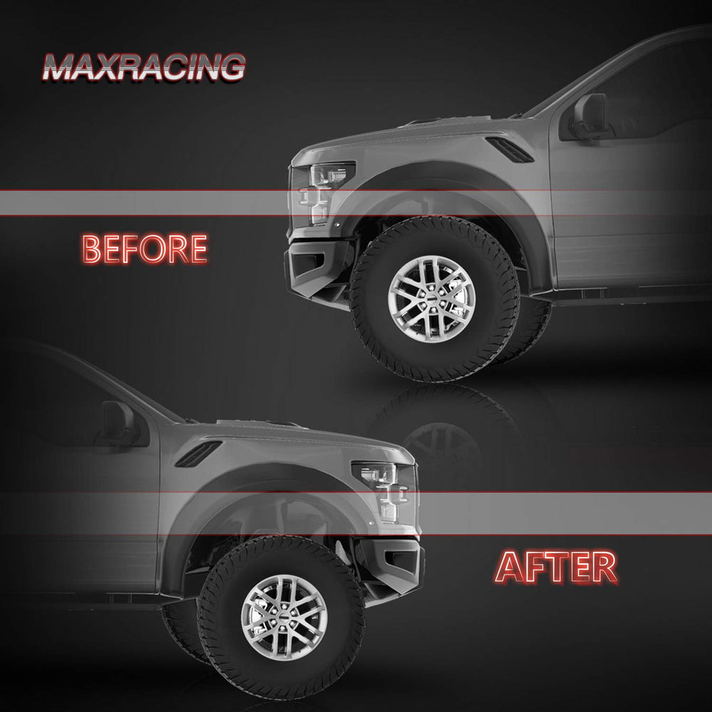 MAXRACING kit components laid out showing easy bolt-on installation benefit