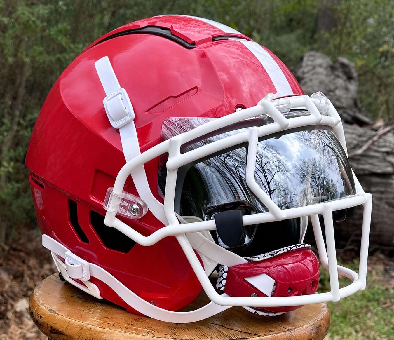 Generic side profile on SpeedFlex helmet demonstrating universal fit