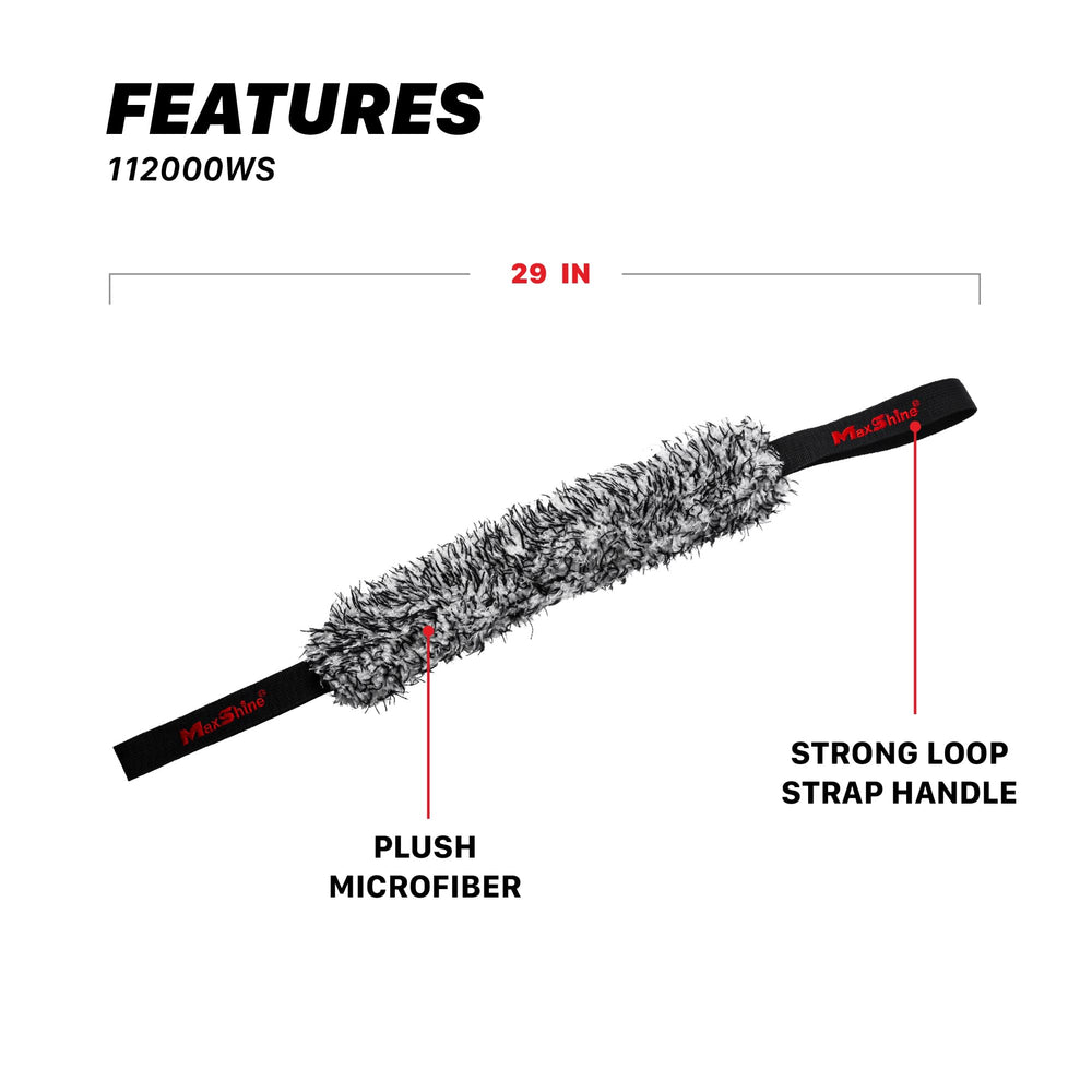 Maxshine close-up of loop strap handle for secure grip and control