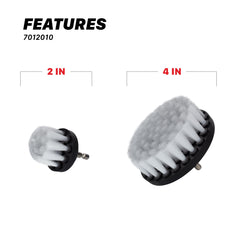 Maxshine close-up of transparent polypropylene bristles demonstrating soft yet effective agitation