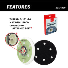 Maxshine flexible edge detail demonstrating contour conformity and reduced vibration