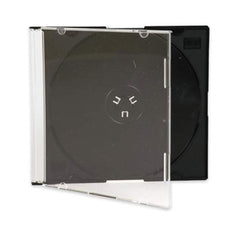 Maxtek slim jewel case front packaging showing clear cover and visible artwork benefit