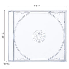 Maxtek tray closeup detail showing hub grip and tray durability for secure disc hold