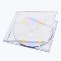 Maxtek with insert front and back showing clear panels to display printed artwork