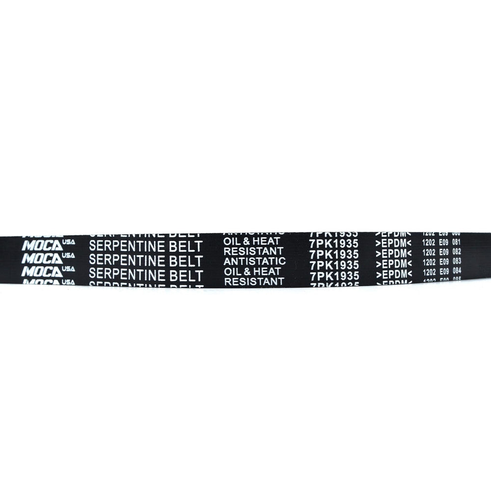 MAXWIN belt length shown beside ruler to confirm correct 7PK1935 sizing