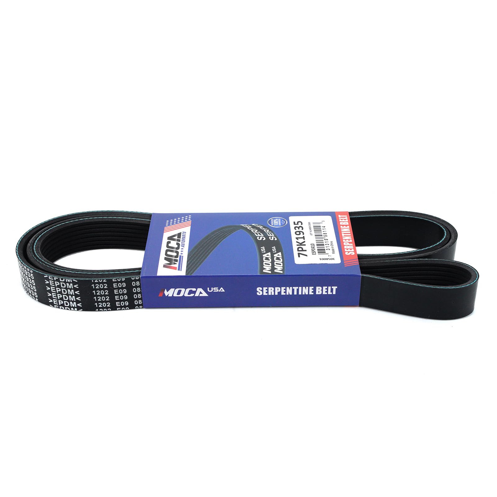 MAXWIN belt material texture macro illustrating EPDM resilience and heat resistance