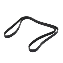 MAXWIN belt beside a measuring tape showing 6PK1885 length for accurate size verification