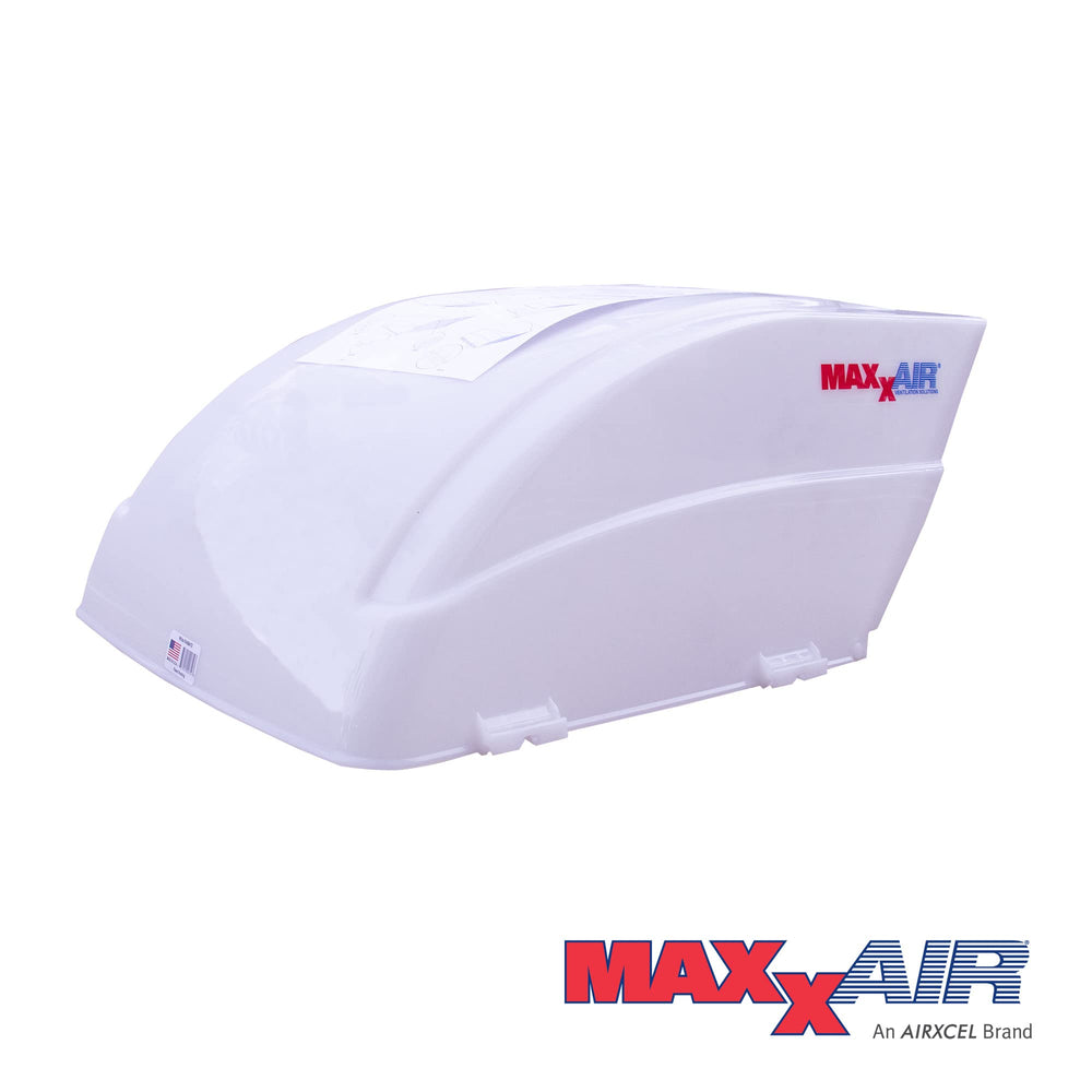MAXXAIR FanMate held in hand to show size and easy handling benefit