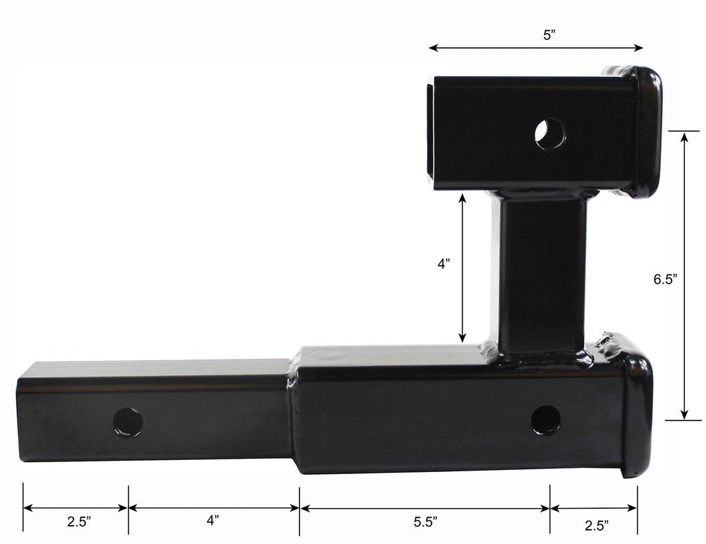 MAXXHAUL 50248 lower receiver detail showing towing-ready construction and load support