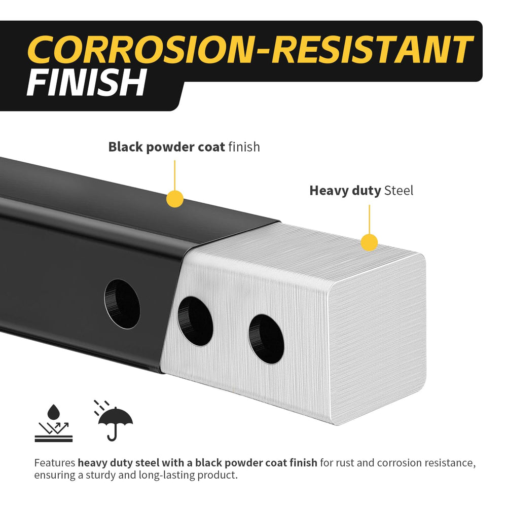 MAXXHAUL powder-coated finish detail resisting rust and outdoor wear