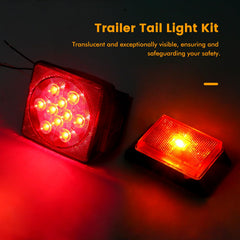 MAXXHAUL close-up of LED lens highlighting sealed design and water resistance benefit