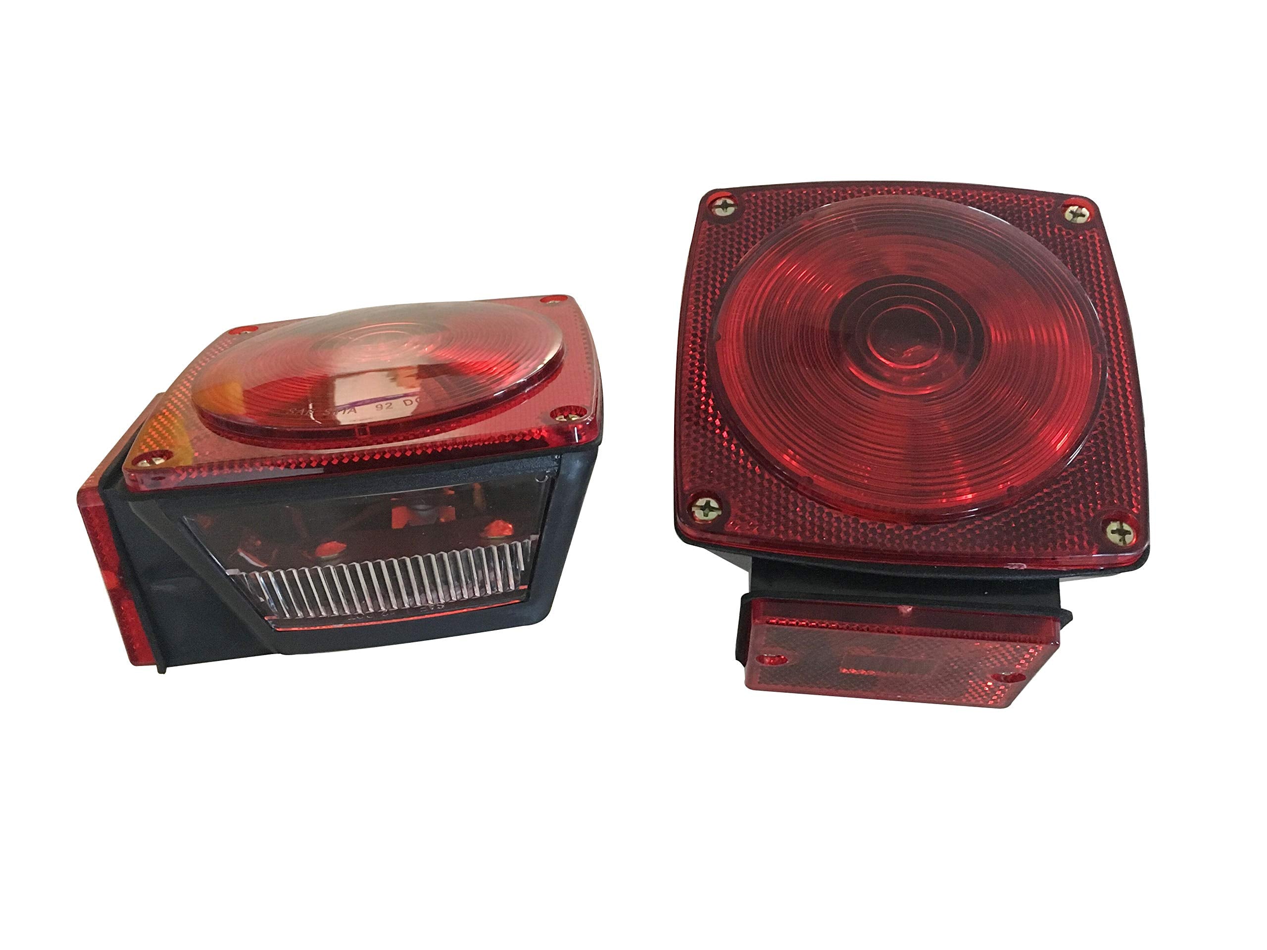 MAXXHAUL license plate bracket and light enabling plate illumination