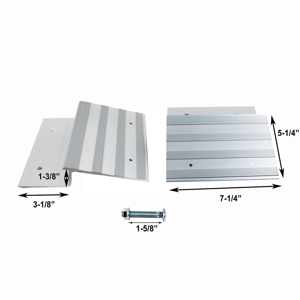 MAXXHAUL ramp top beside a tape measure to show scale and compatibility with 2x8 boards