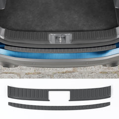 Maxzina rear bumper protector front view showing clean fit and protection