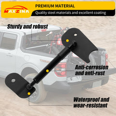 Maxzina installed on Ford Maverick demonstrating smoother, quieter tailgate operation