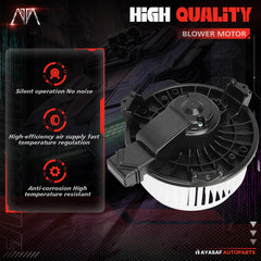 MAYASAF close-up of fan wheel blades showing balanced design for quieter, efficient air movement