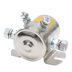 MaySpare front view of solenoid showing compact starter assembly and fit