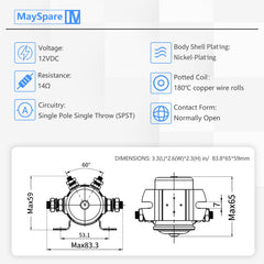 MaySpare nickel-plated cover close-up resisting corrosion and wear