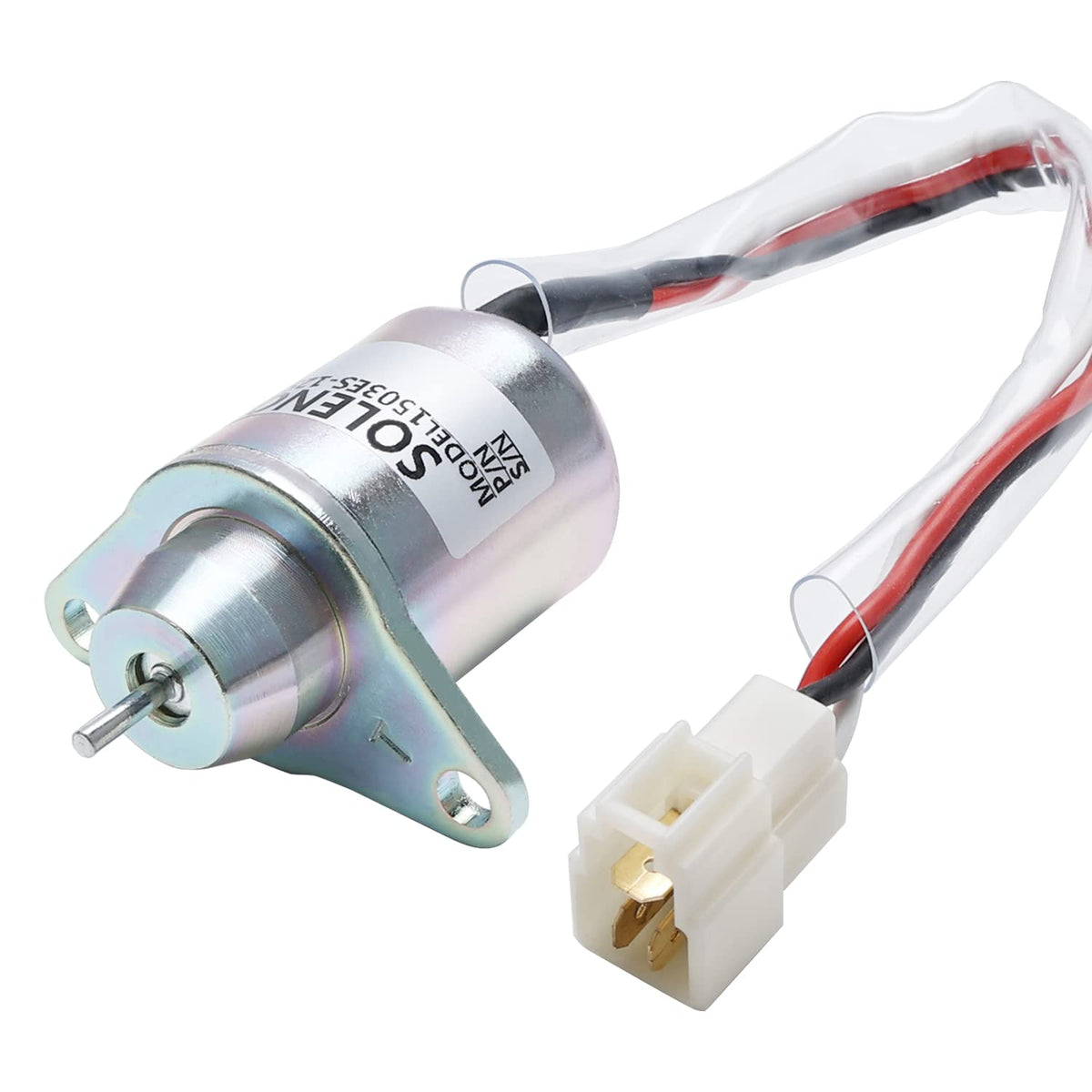 MaySpare front view showing solenoid body and mounting, highlighting fitment