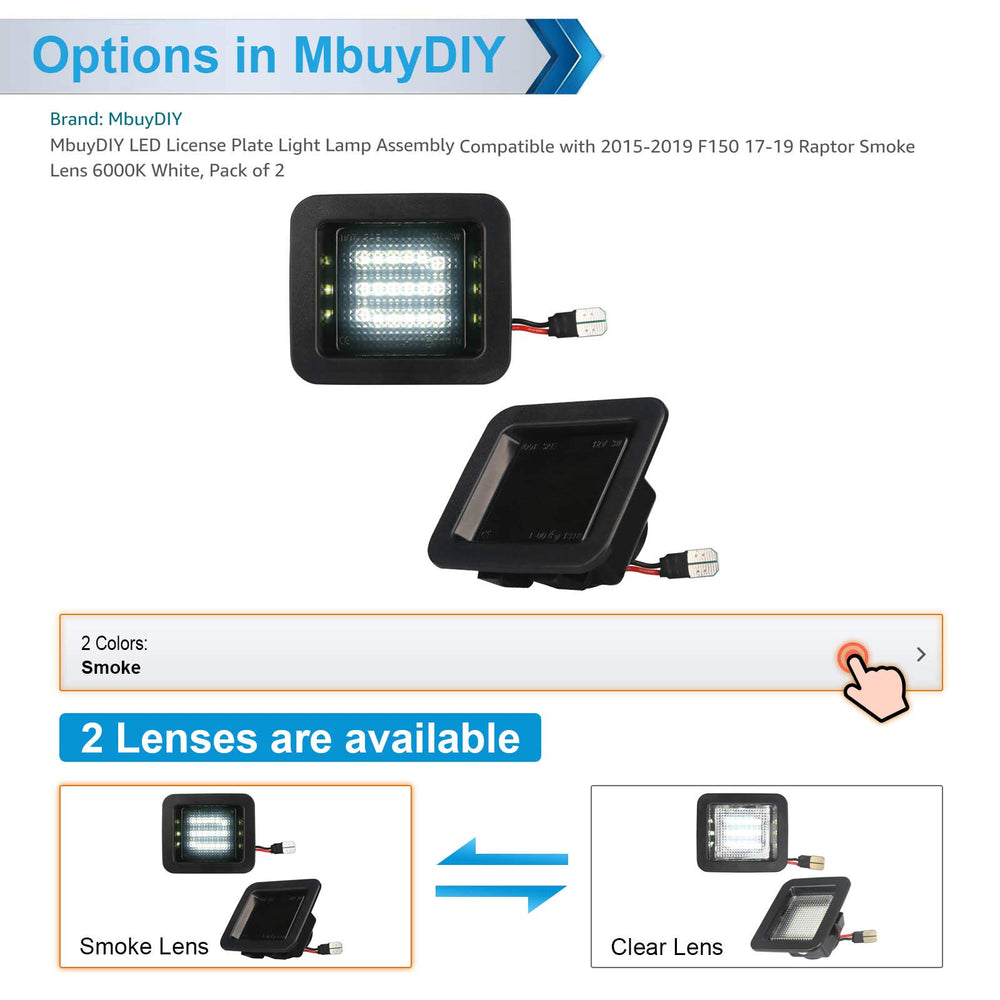 MbuyDIY smoke lens close-up showing sleek look and clarity