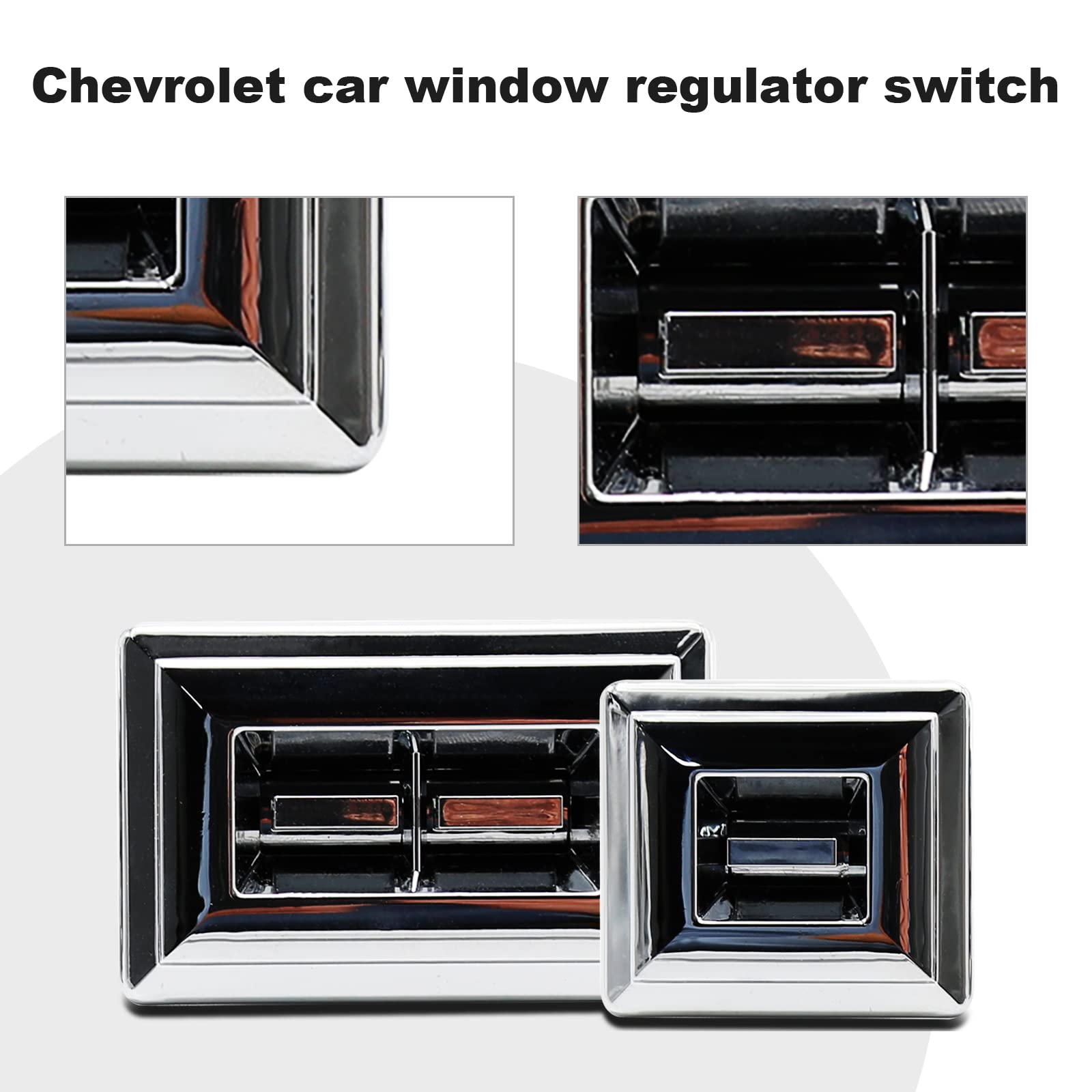MDEOOSKY switch installed in door panel restoring stock look and control