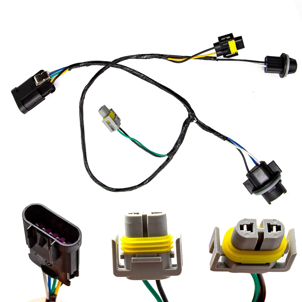 MDEOOSKY side profile of plug showing pin layout and reliable electrical contact benefit