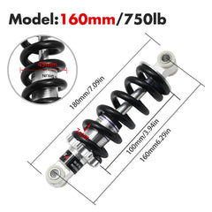 MDEOOSKY close-up of 750lb coil spring highlighting strength and durability