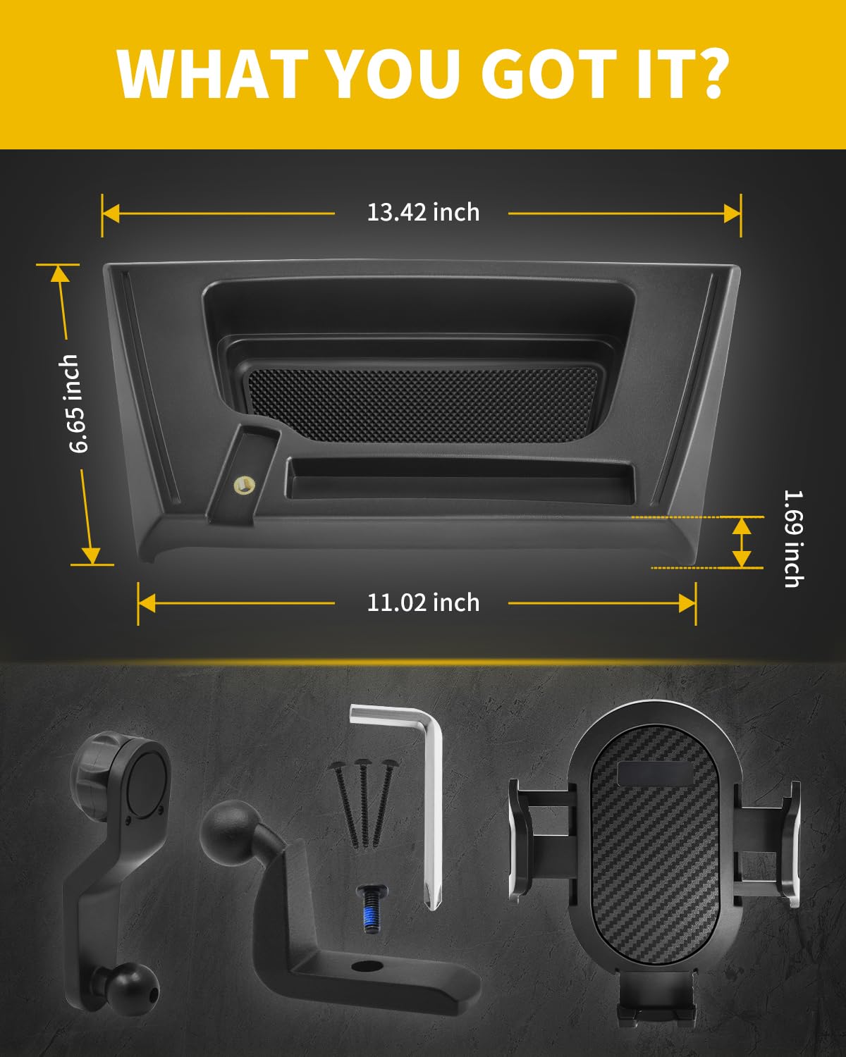 MEALAM in Jeep off-road lifestyle shot conveys secure device retention on rough terrain