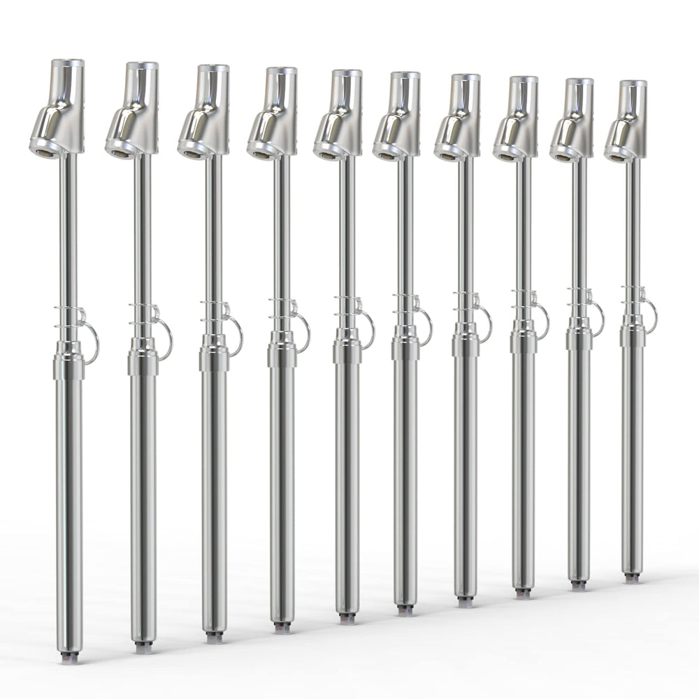 MEANLIN MEASURE front view of 10-piece pack showing compact gauges and value