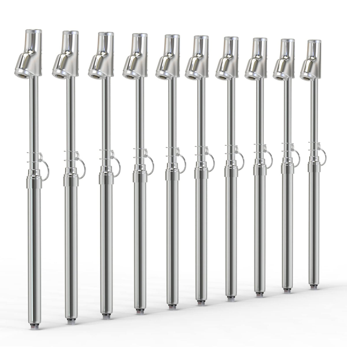 MEANLIN MEASURE front view of 10-piece pack showing compact gauges and value