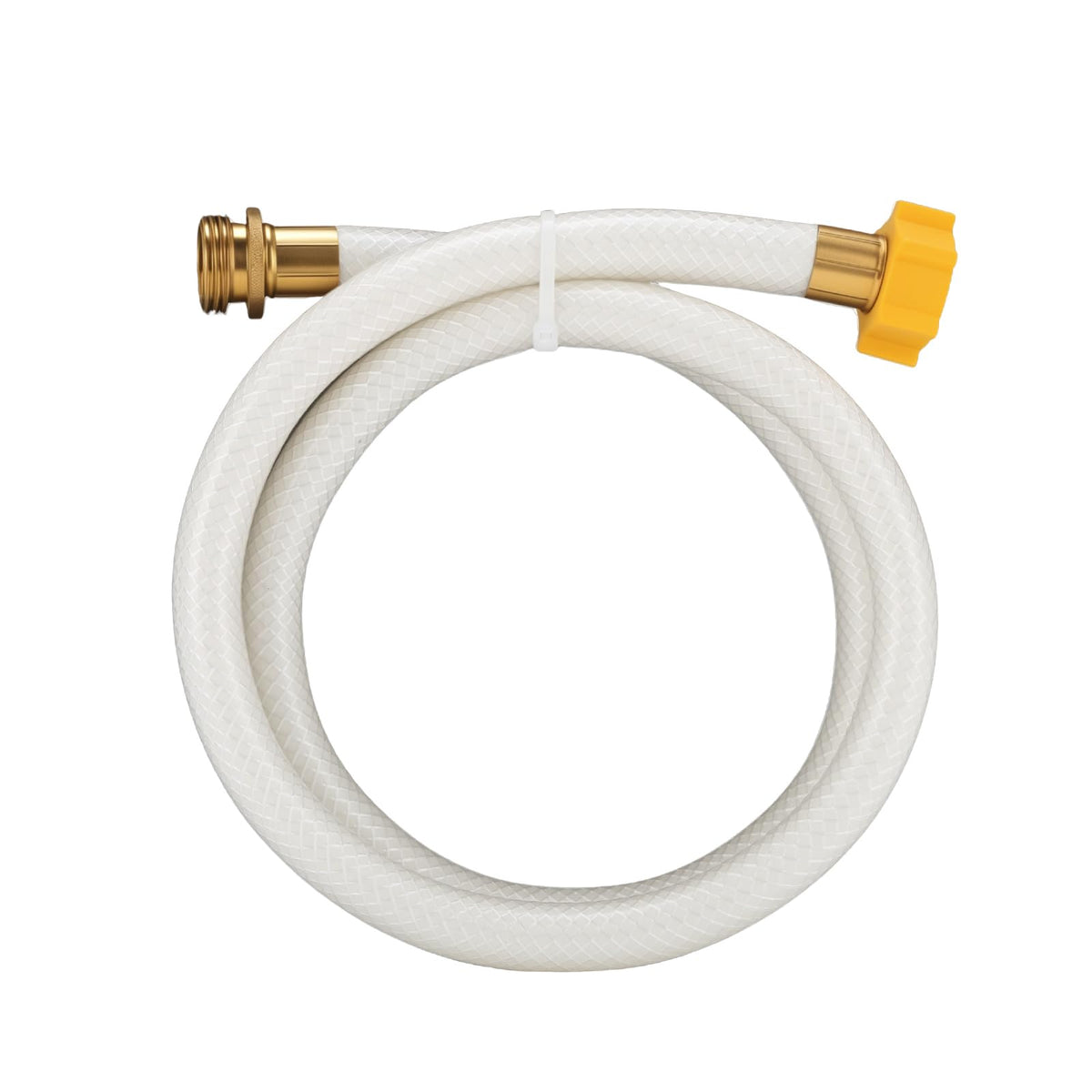 MEASUREMAN front view showing hose and packaging with clear potable labeling and safety benefit
