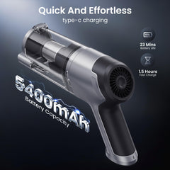 Mecanto cleaning car interior removing crumbs and pet hair for tidy vehicle