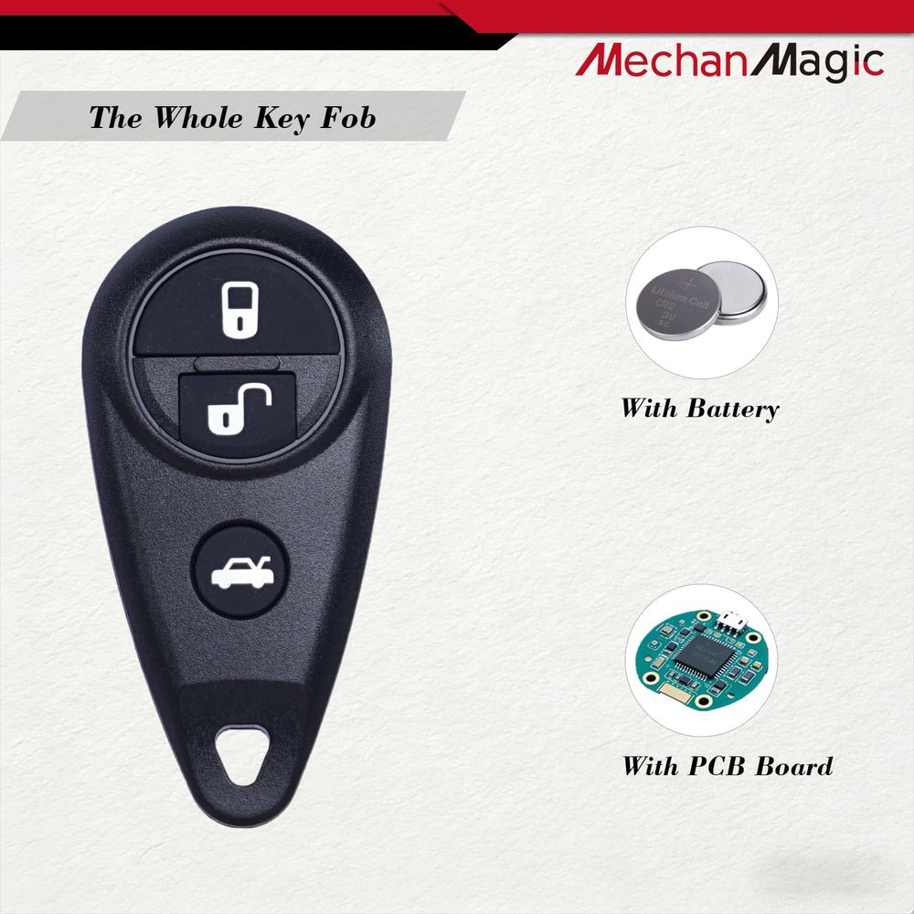 MechanMagic battery installed inside fob ensuring ready-to-program convenience