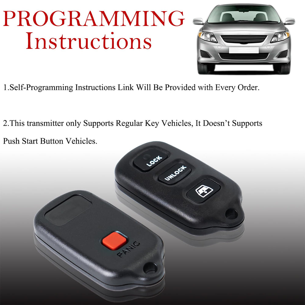 MechanMagic battery preinstalled inside remote for immediate programming benefit