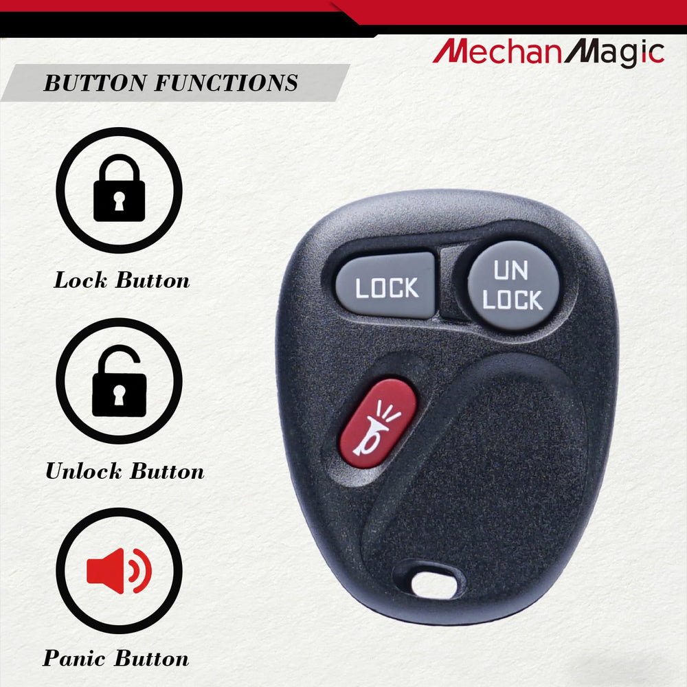 MechanMagic remote with preinstalled battery for immediate programming convenience benefit
