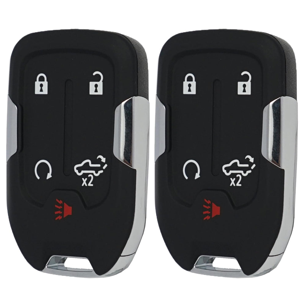 MechanMagic remote placed beside Silverado badge demonstrating vehicle fit
