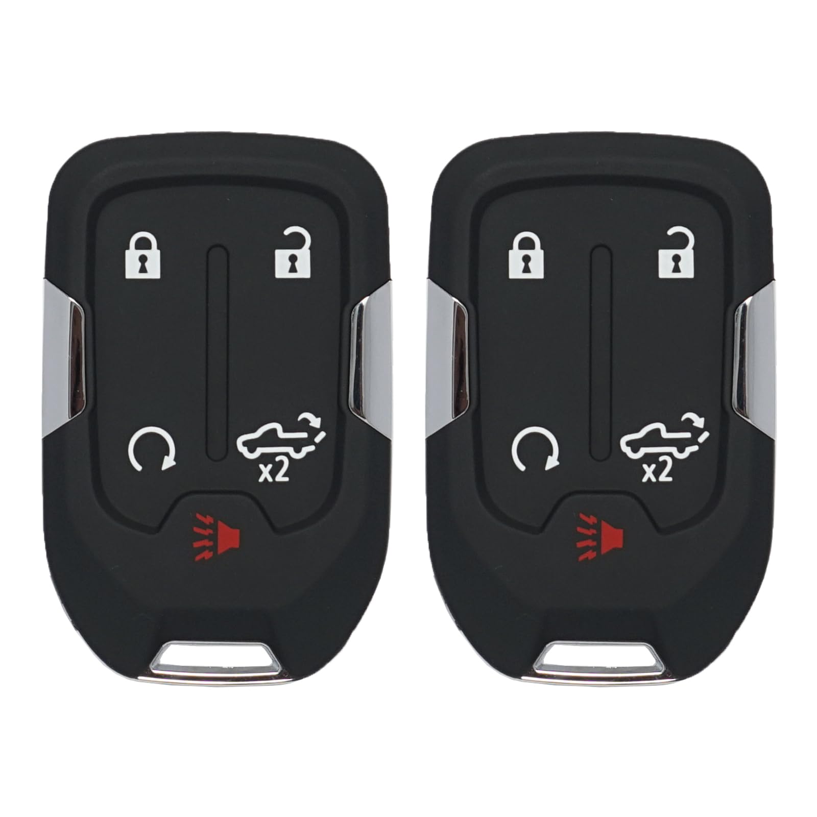 MechanMagic front view of two key fobs showing ready-to-program set and fitment