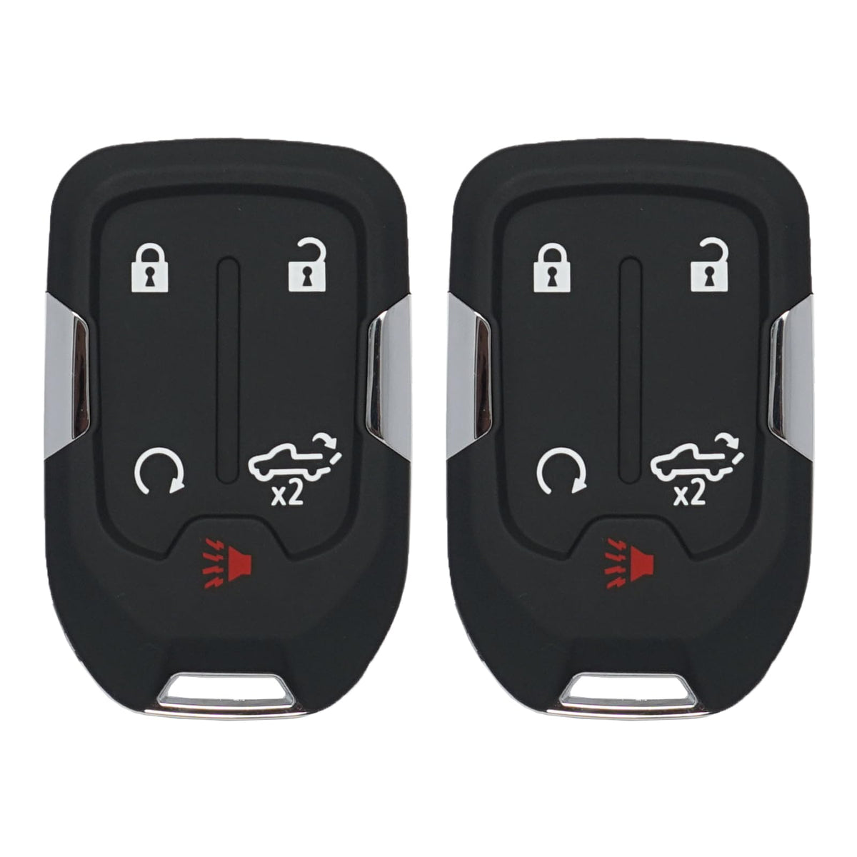 MechanMagic front view of two key fobs showing ready-to-program set and fitment
