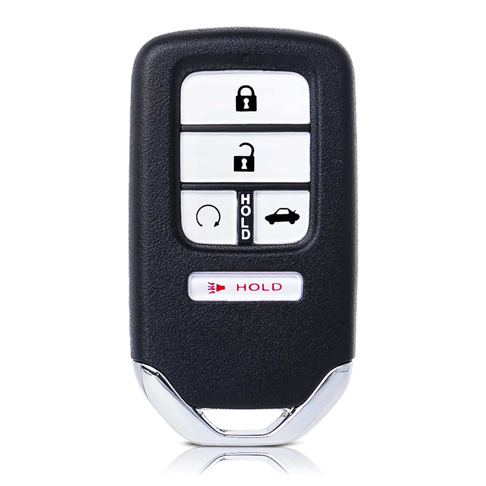 MechanMagic front view key fob showing button layout and brand, easy replacement