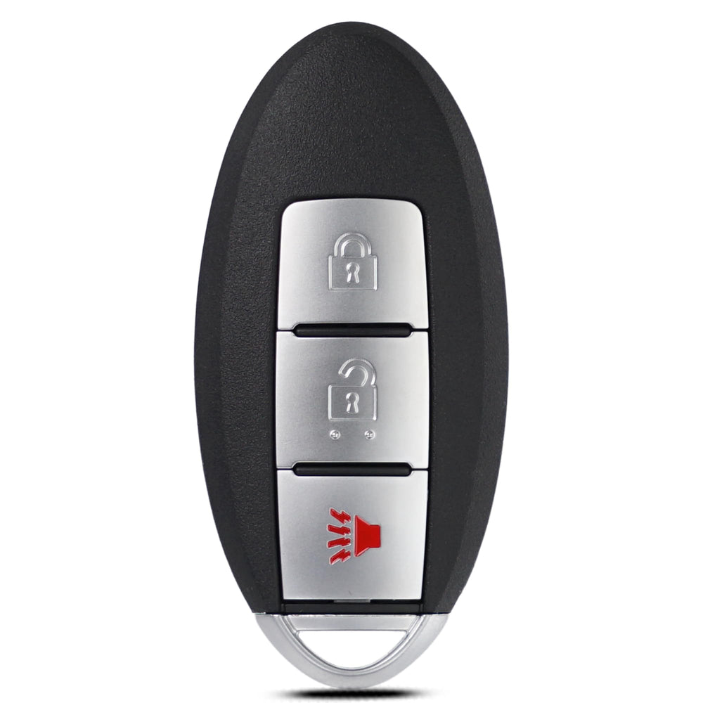 MechanMagic front view key fob showing three-button layout and brand