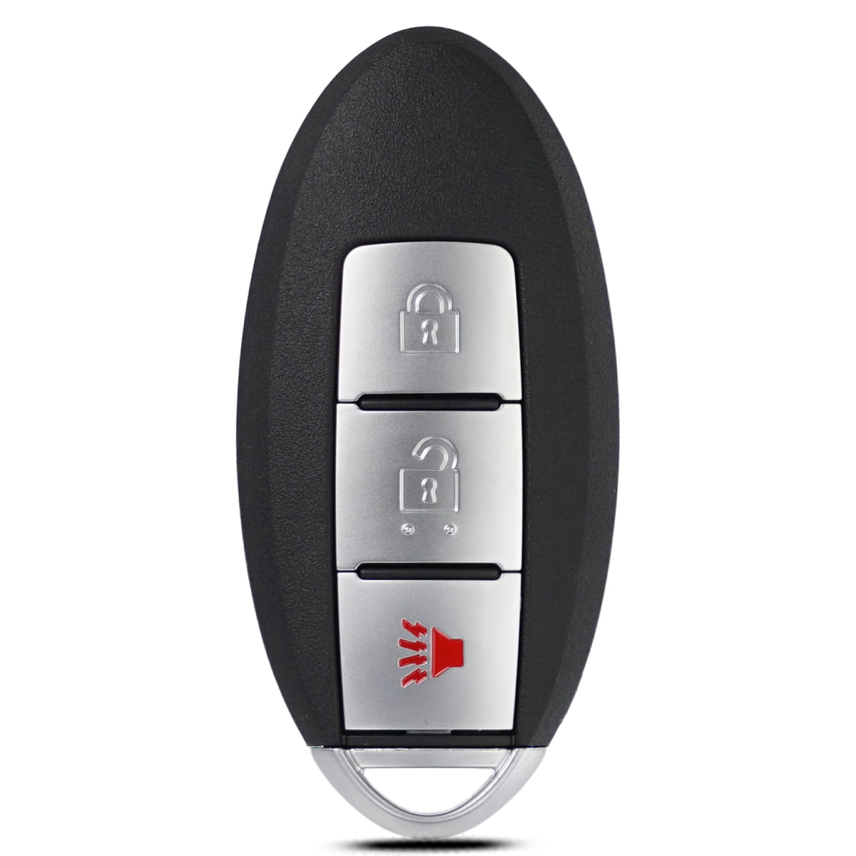 MechanMagic front view key fob showing three-button layout and brand