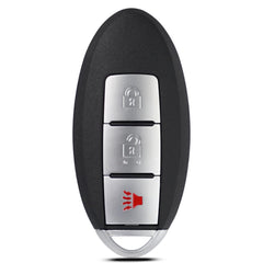 MechanMagic front view key fob showing three-button layout and brand