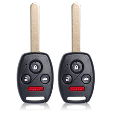 MechanMagic front view of two key fobs showing buttons and fit for easy replacement