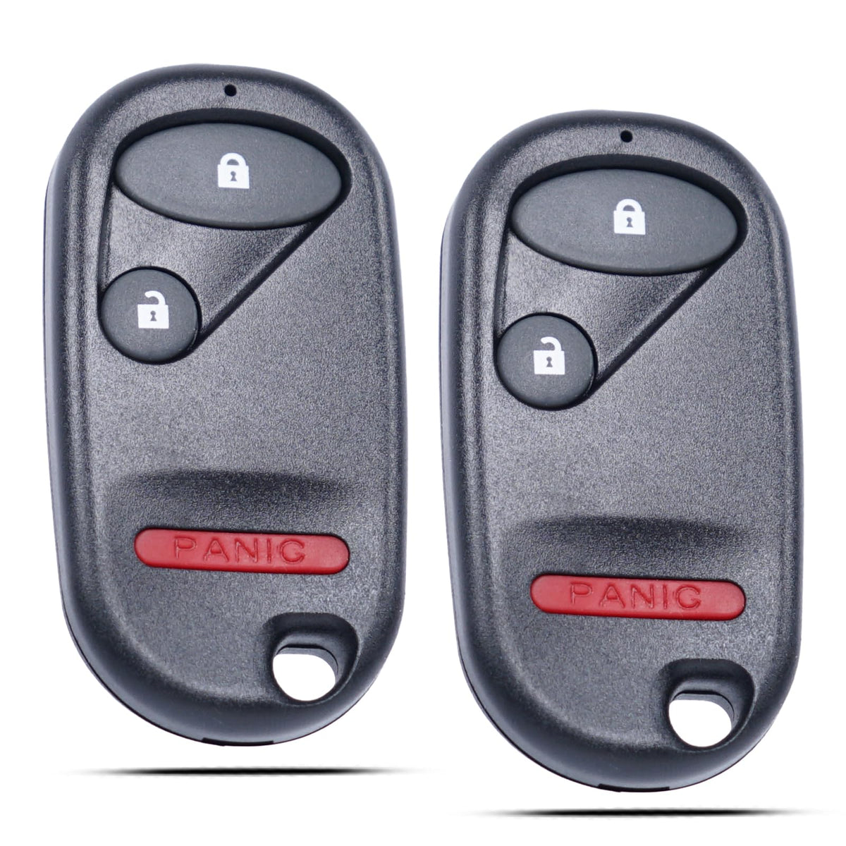 MechanMagic front view remote packaging showing two fobs and instructions, clear identification benefit