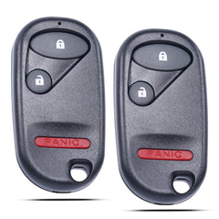 MechanMagic front view remote packaging showing two fobs and instructions, clear identification benefit