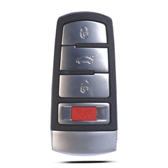 MechanMagic front view of 4-button remote showing easy-to-press buttons and clear layout