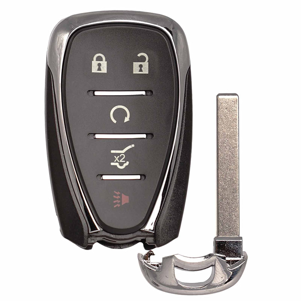 MechanMagic fob beside an OEM Chevy key showing direct-replacement fitment