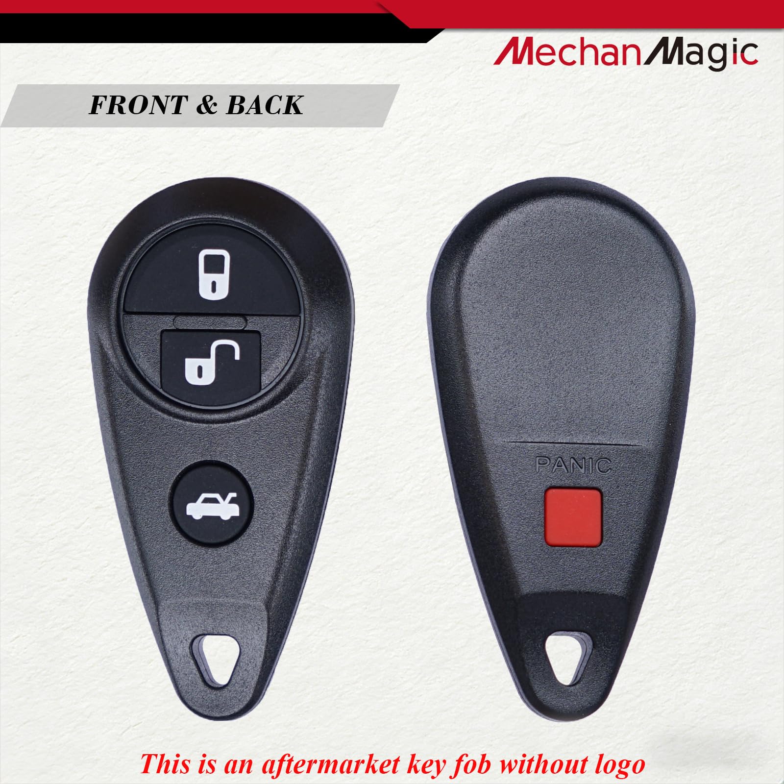MechanMagic fob in hand near dash demonstrating remote range advantage