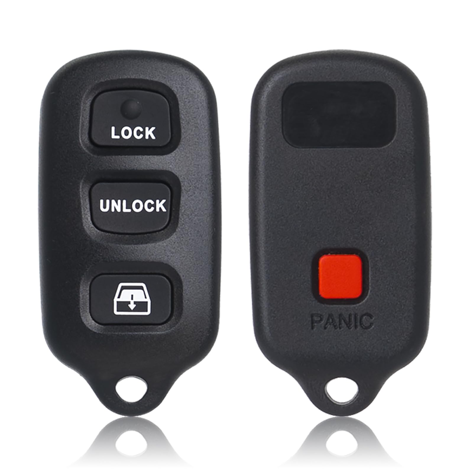 MechanMagic remote beside Toyota key to show correct scale and compatibility benefit