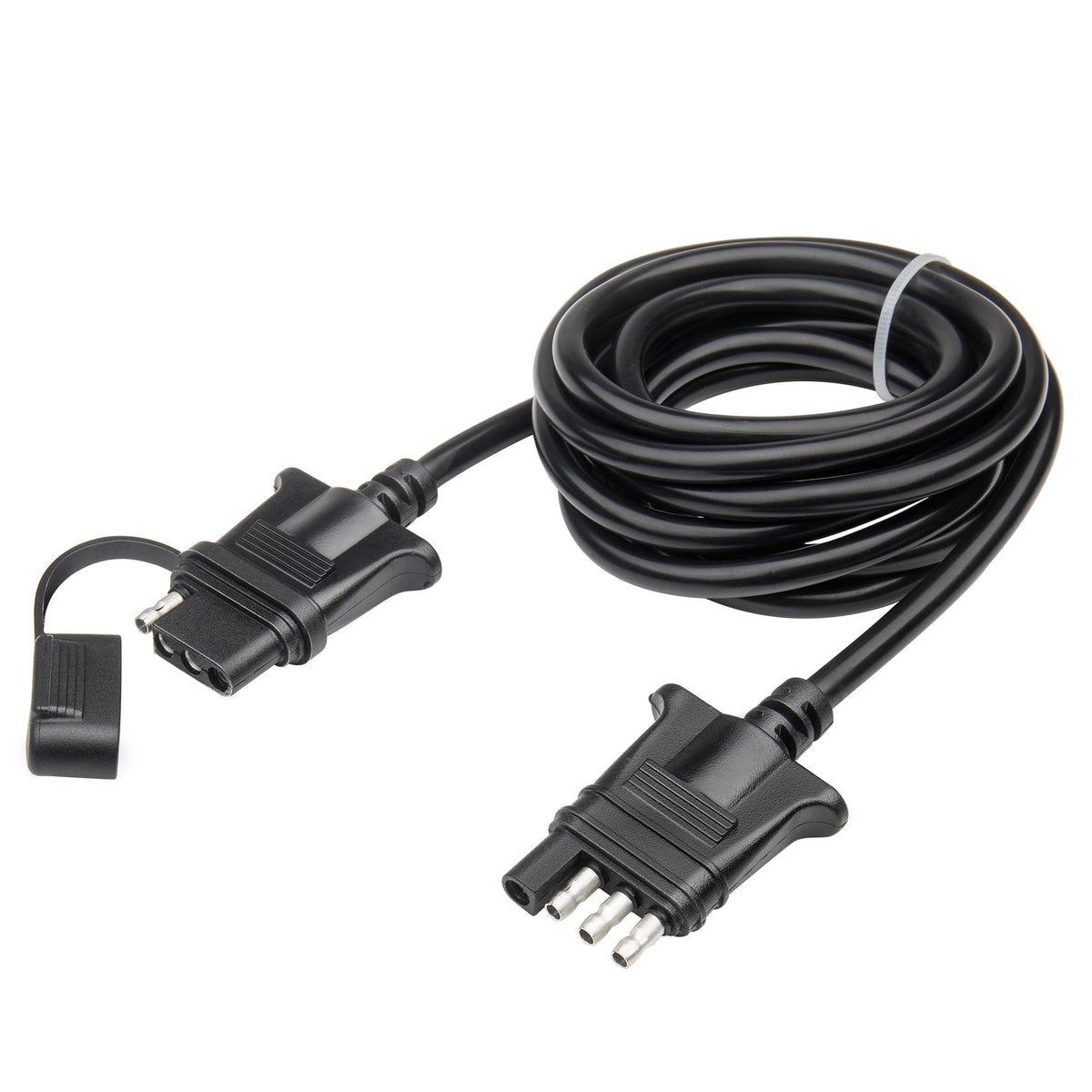 MECMO front connector view showing secure fit and quick hookup